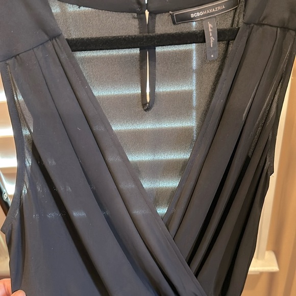 BCBGMAXAZRIA, Black Romper, Sz S - Picture 4 of 7